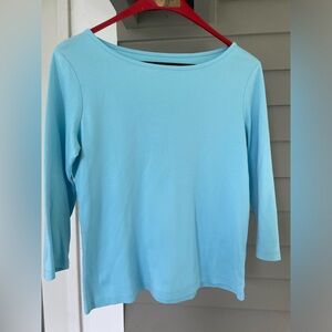 L.L. Bean quarter sleeve top